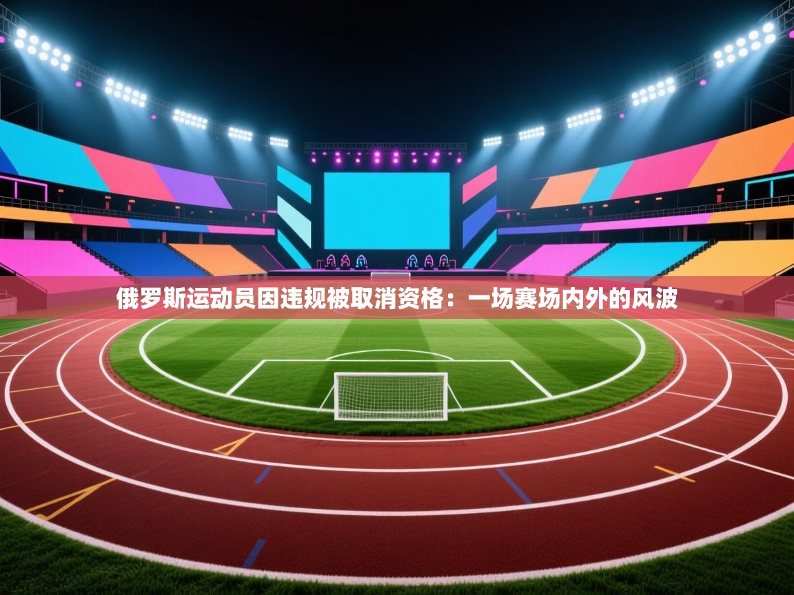 俄罗斯运动员因违规被取消资格：一场赛场内外的风波  第1张